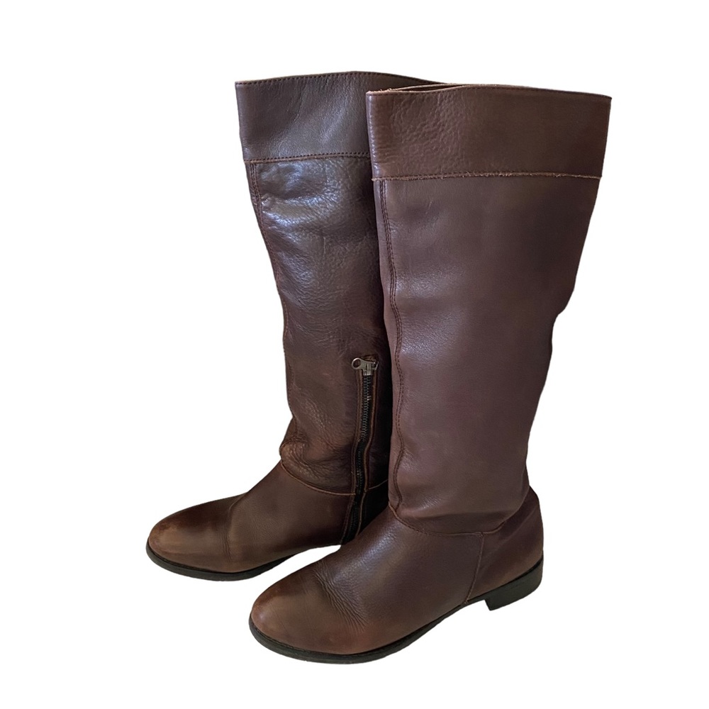 J. Jill Chocolate Heeled Boots